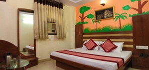 Minibar, skrivbord, extrasängar och gratis wi-fi