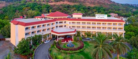 Fassade der Unterkunft