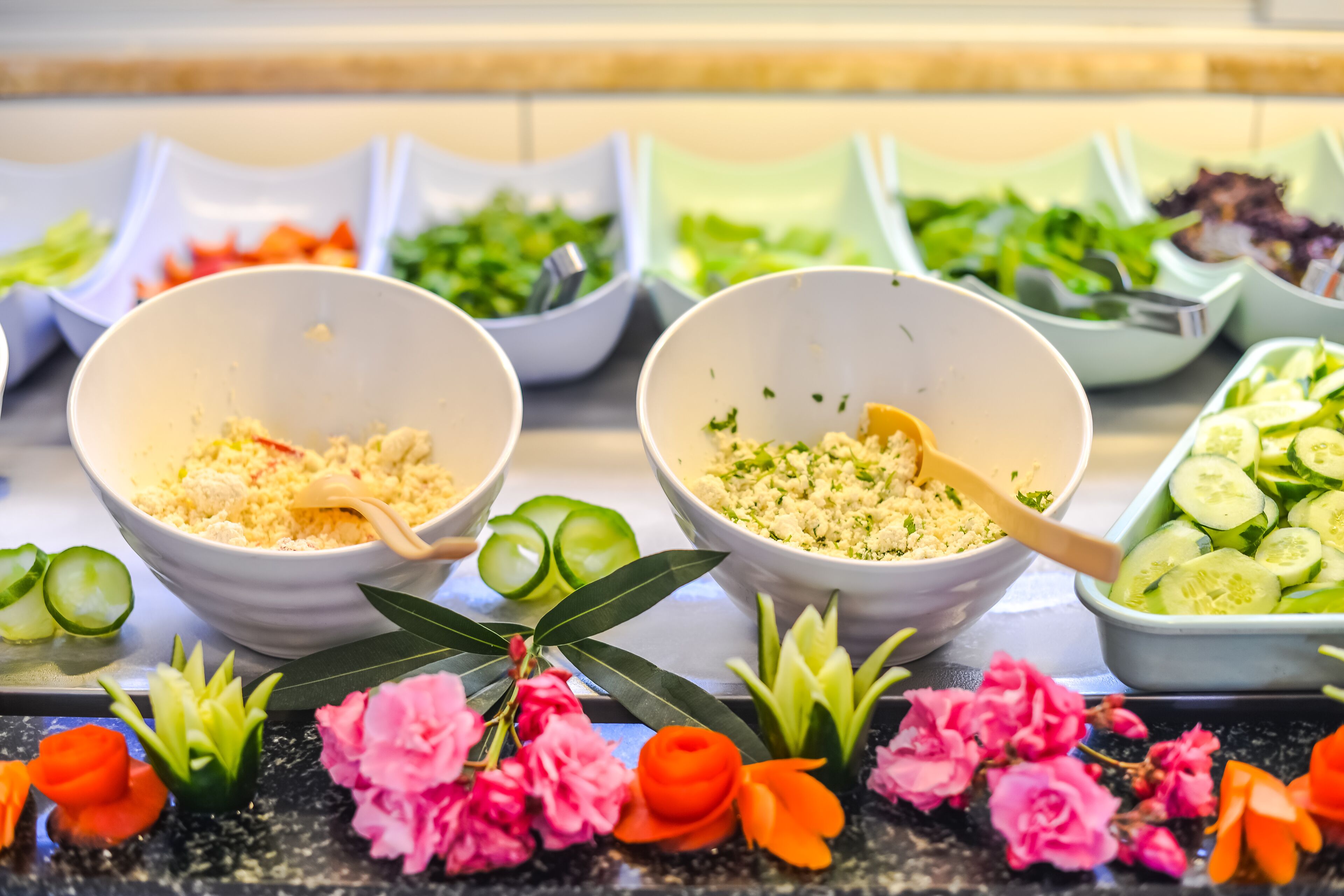 Breakfast buffet