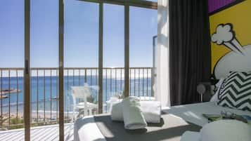 Elite Double or Twin Room, Balcony, Sea View | Premium bedding, down duvets, minibar, in-room safe