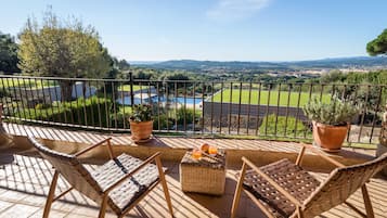 Uitzicht vanuit accommodatie