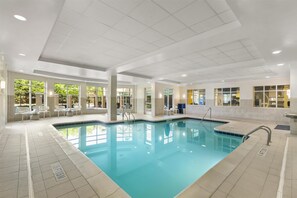Indoor pool, outdoor pool