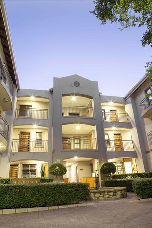 Front of property – evening/night - Faircity Grosvenor Gardens (Pretoria)