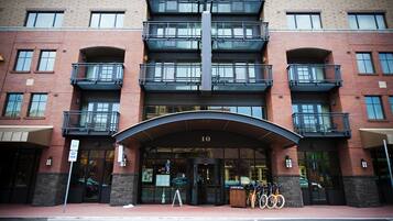 Façade de l’hébergement