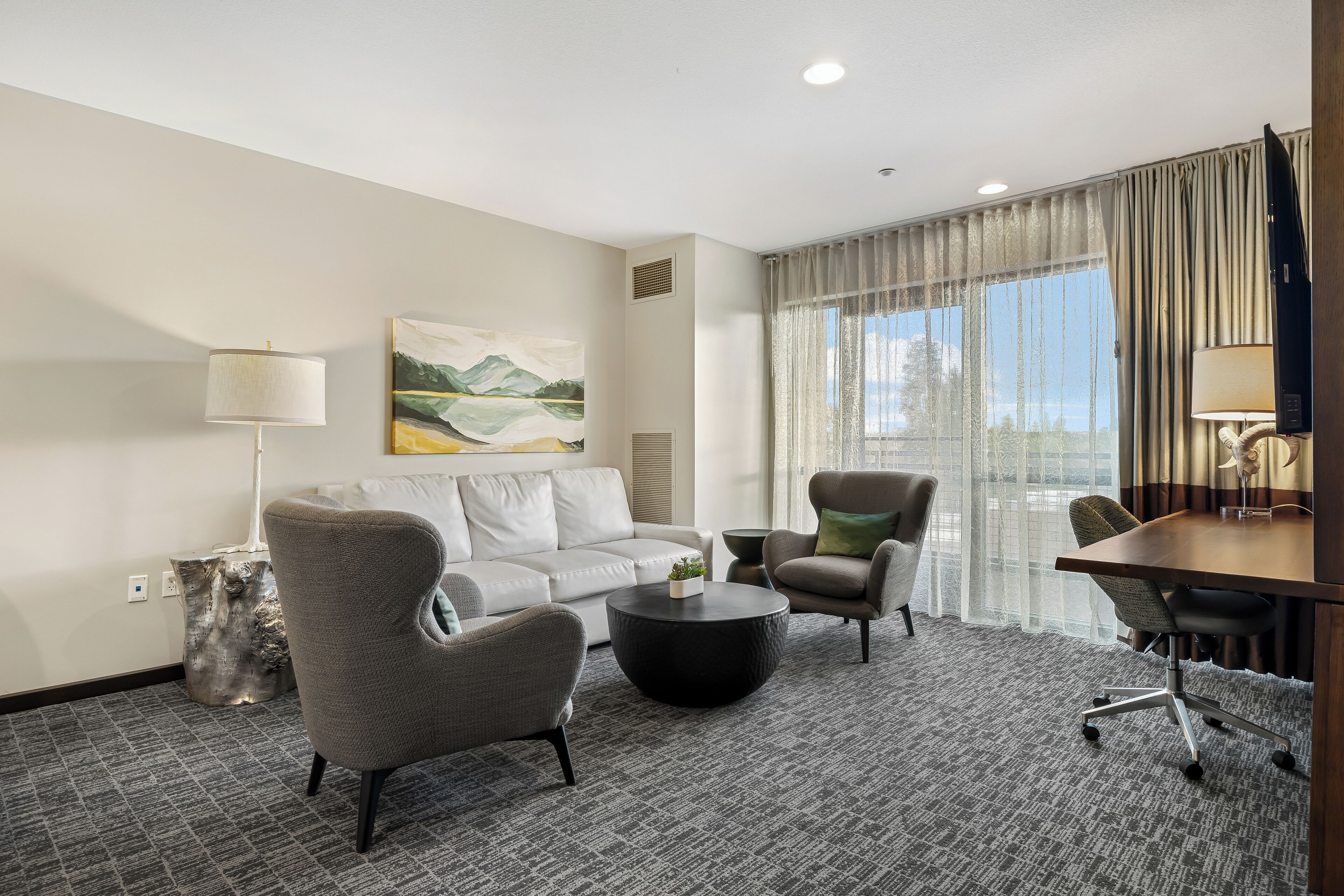 Terrace Suite | Living area | LCD TV, iPod dock