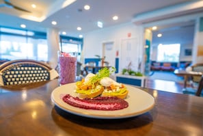 Daily to-go breakfast for a fee