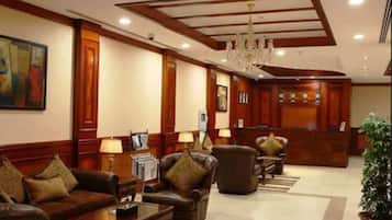 Sala de estar en el lobby