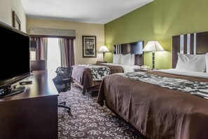 Pillowtop beds, desk, laptop workspace, iron/ironing board - Sleep Inn & Suites West Medical Center (Amarillo)