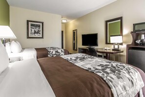 Pillow-top beds, desk, laptop workspace, iron/ironing board - Sleep Inn & Suites West Medical Center (Amarillo)