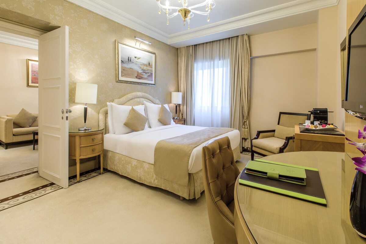 Suite (Madina Junior) | Sábanas de algodón egipcio, ropa de cama de alta calidad y edredón 