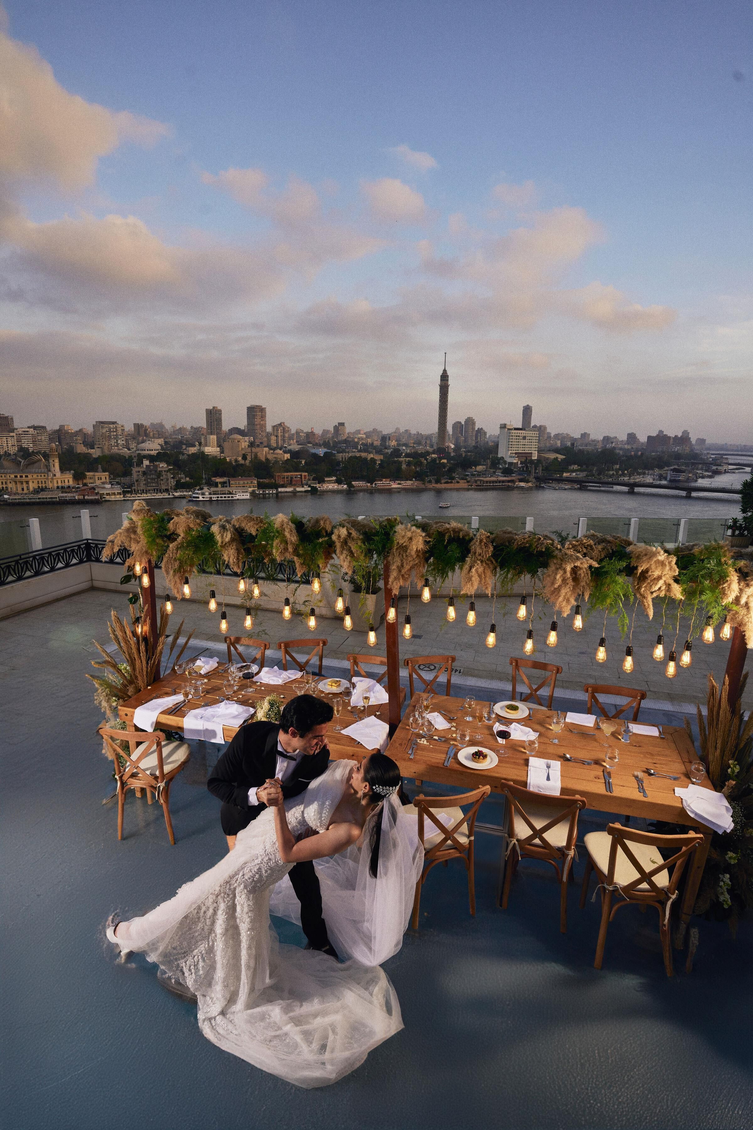 Indoor wedding