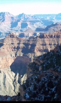 Aerial view at Highlander Motel