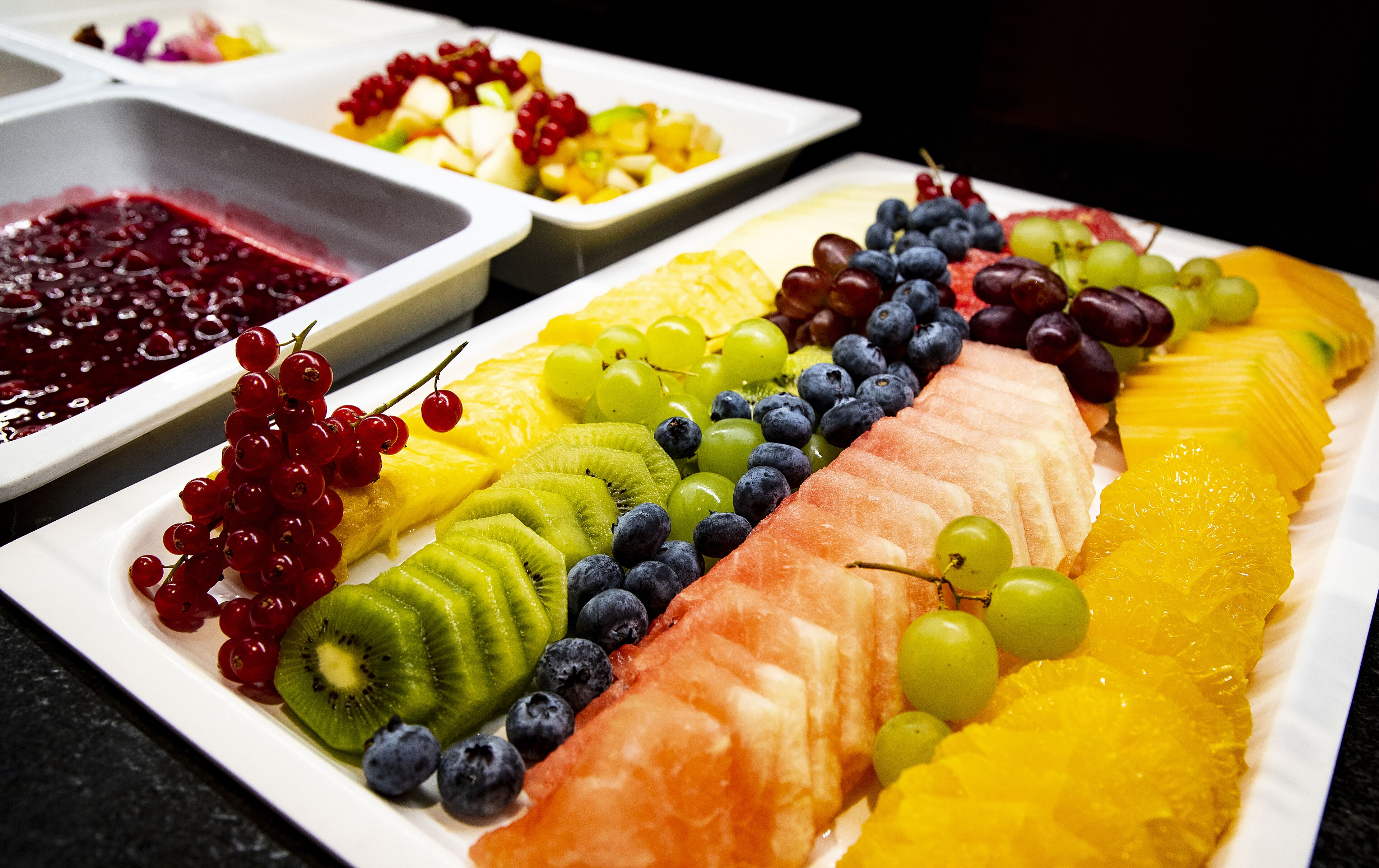 朝食ビュッフェ