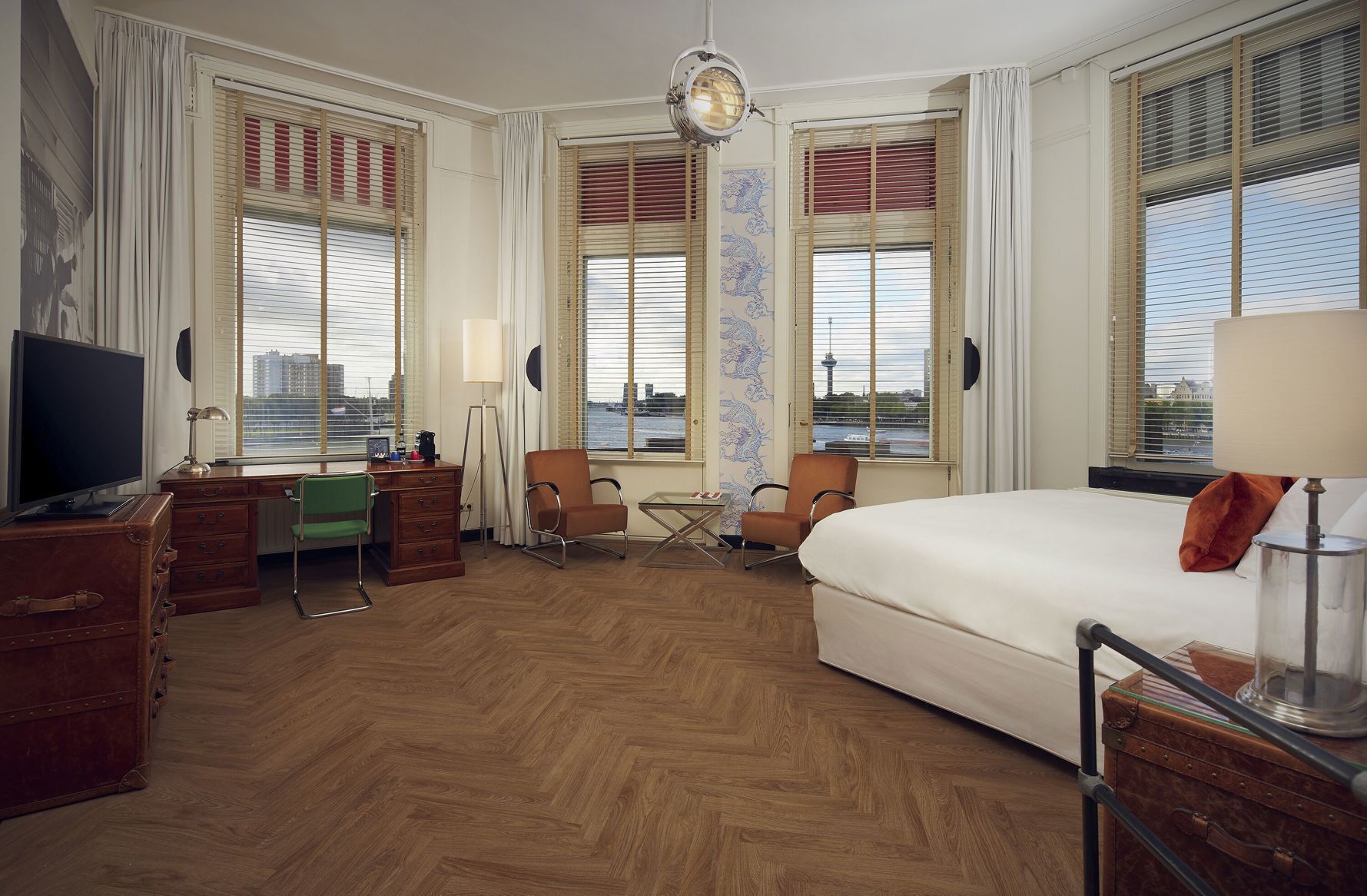 In-room safe, desk, blackout curtains, iron/ironing board