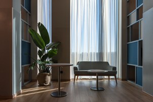 Sala de estar en el lobby