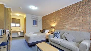 Desk, iron/ironing board, free WiFi, bed sheets