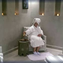 Salas de tratamiento para parejas y baño turco o hammam