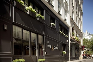 Façade de l’hébergement