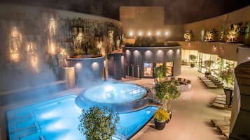 Sauna, tratamientos corporales y aromaterapia