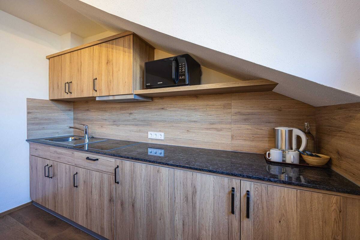 hotel apartment | private kitchen | electric kettle