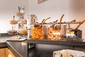 Daily buffet breakfast (EUR 24 per person)
