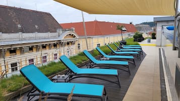 Terrasse sur le toit