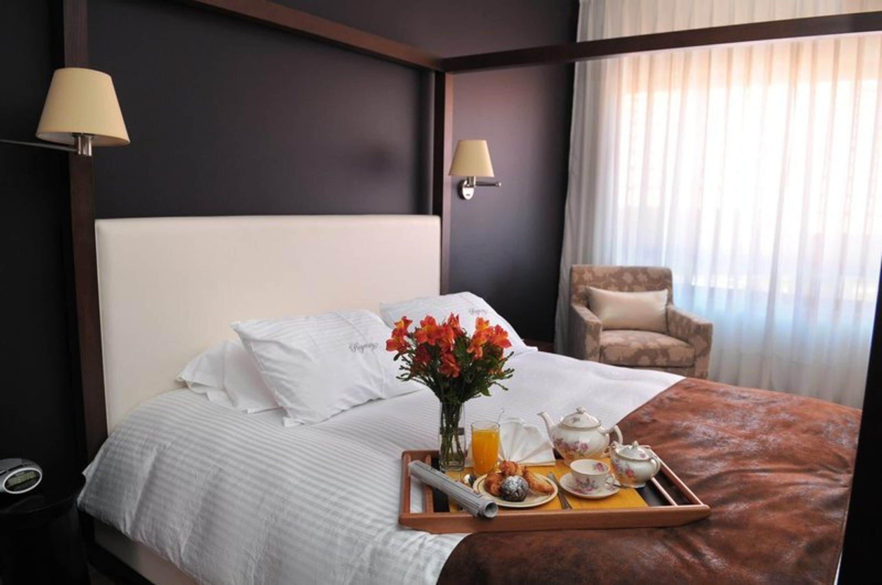 classic double or twin room | minibar, in-room safe, desk, blackout curtains