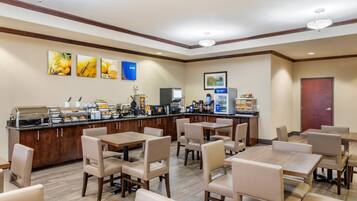 Az árban foglalt kontinentális reggeli mindennap