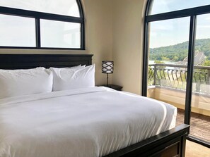 Premium bedding, down duvets, pillow-top beds, iron/ironing board