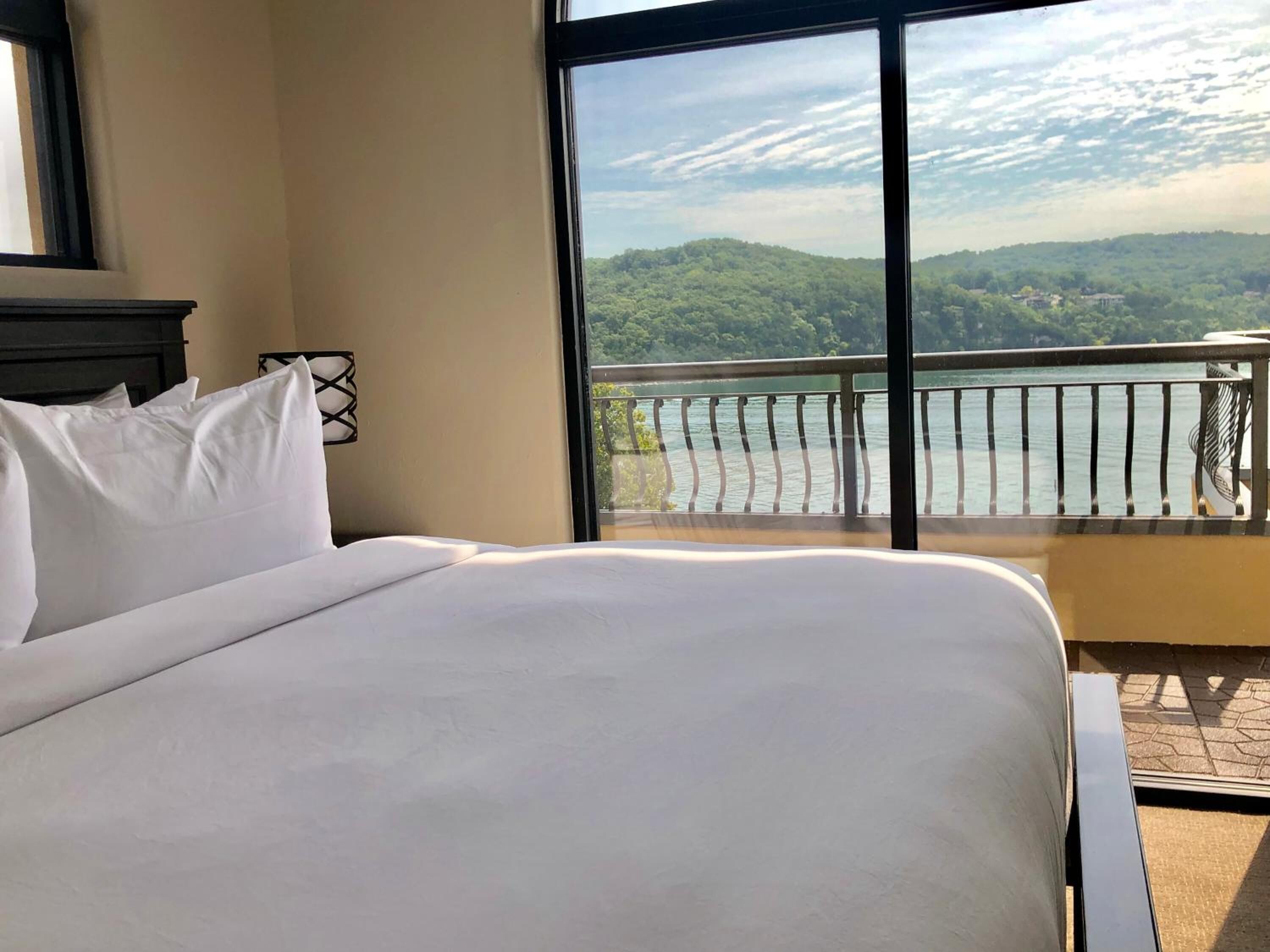 premium bedding, down duvets, pillow-top beds, iron/ironing board