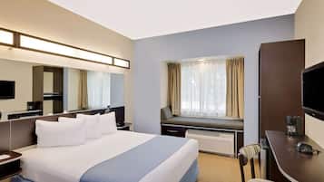 Premium bedding, pillow-top beds, in-room safe, desk
