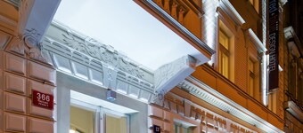 Red and Blue Design Hotel Prague