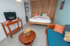 Comfort Studio, Terrace | Premium bedding, in-room safe, individually decorated - Hotel Panoramic (Trois-Ilets)