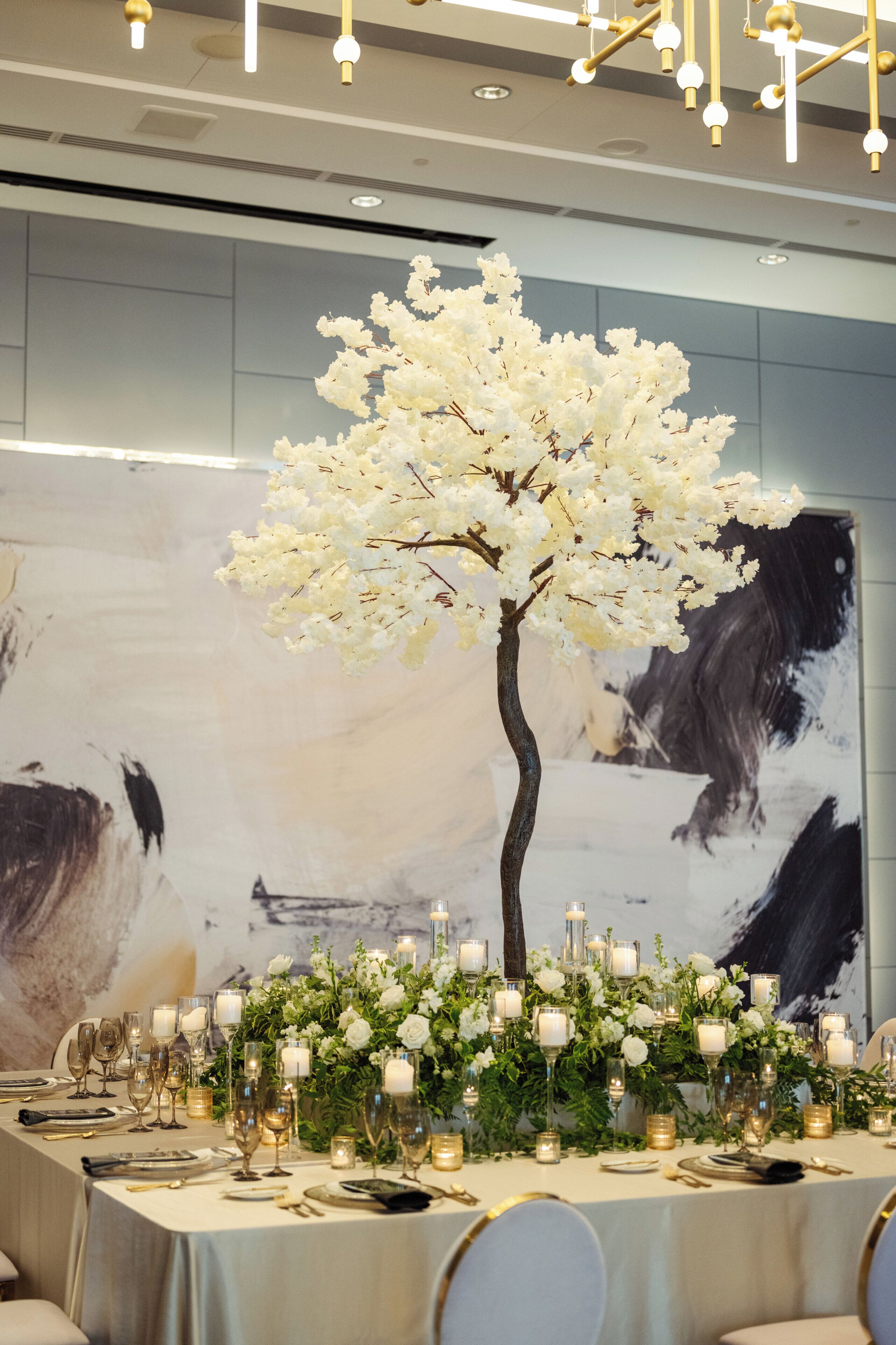 Indoor wedding