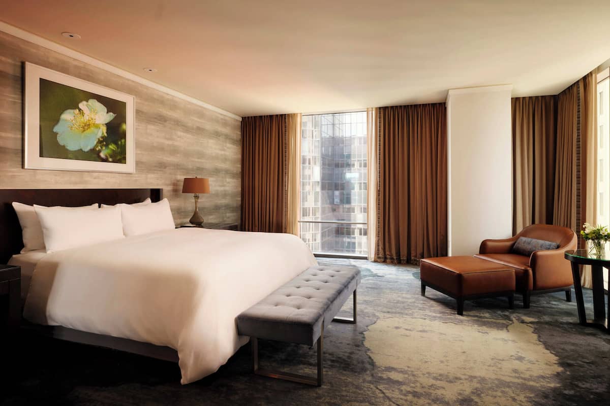 Minibar, in-room safe, desk, blackout drapes