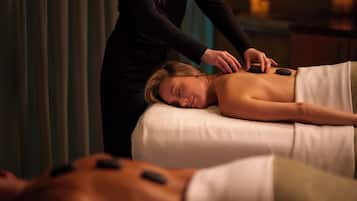 Couples treatment room(s), sauna, steam room, body treatments