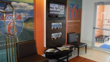 Sala de estar en el lobby