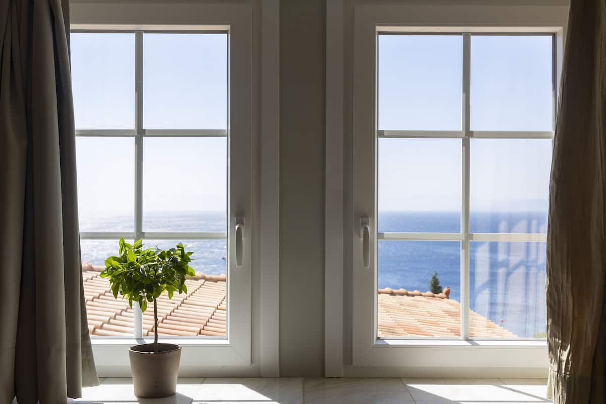 deluxe room, sea view | view from room