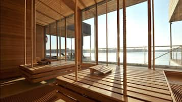 Couples treatment room(s), sauna, steam room