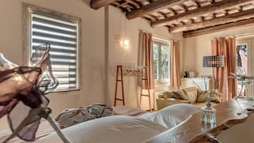Suite Exclusive, 1 letto king, vista mare | 1 camera, biancheria da letto di alta qualità, copriletto in piuma