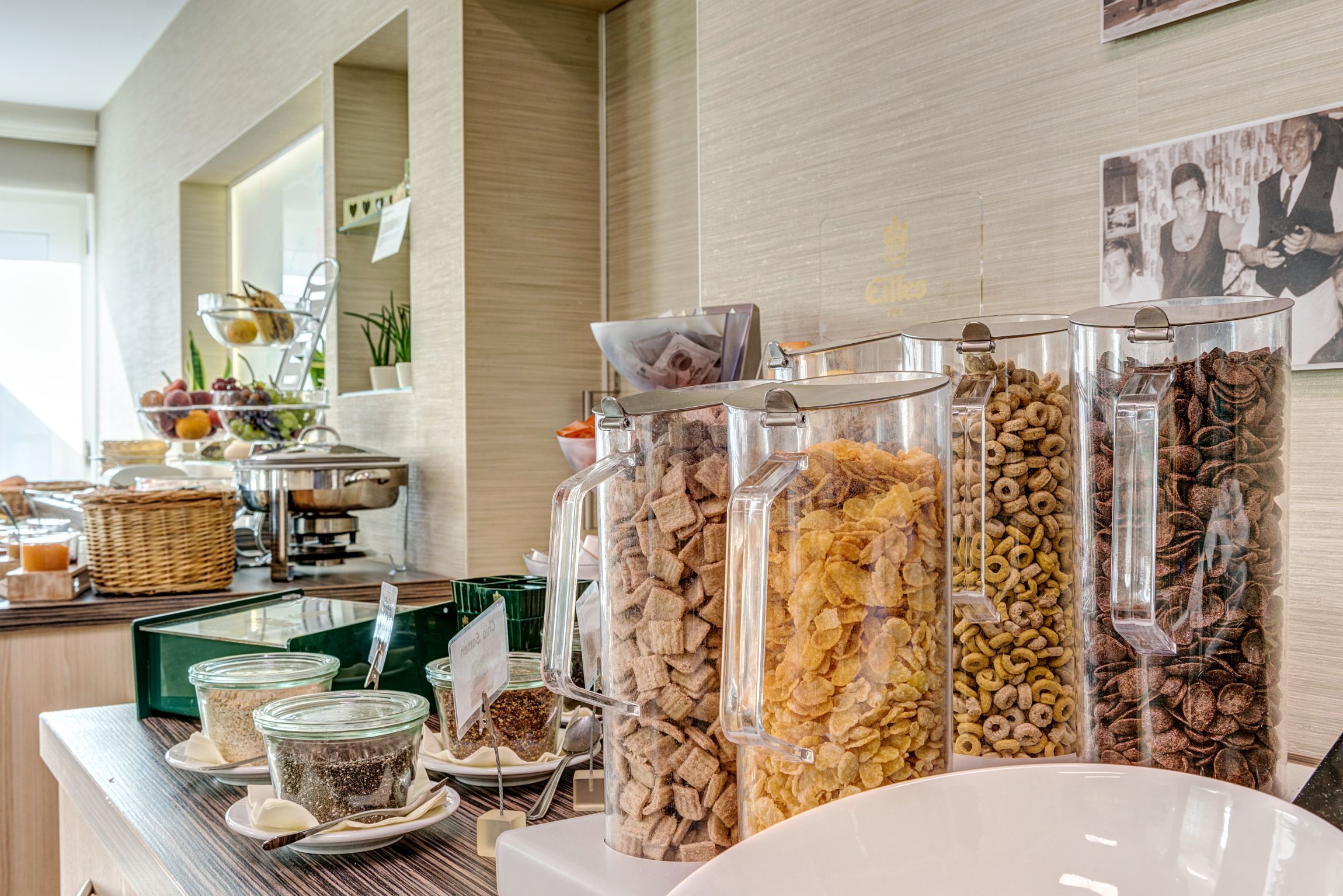 daily buffet breakfast (eur 12 per person)