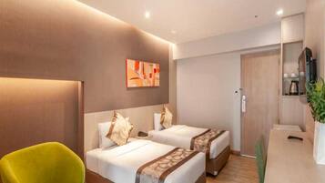 Kamar Twin Superior | Seprai premium, meja kerja, Wi-Fi gratis, dan seprai linen