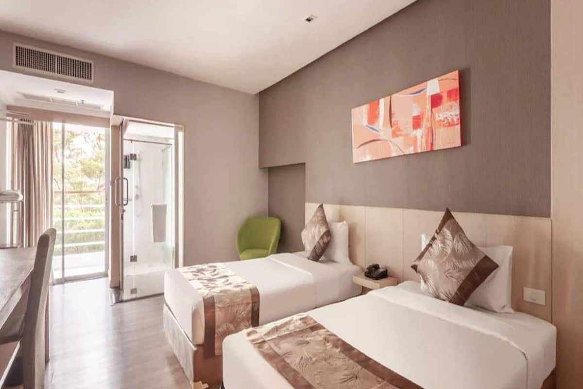 Biancheria da letto di alta qualità, una scrivania, Wi-Fi gratuito