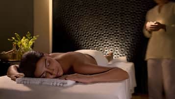 Body treatments, aromatherapy, body wraps, body scrubs, facials