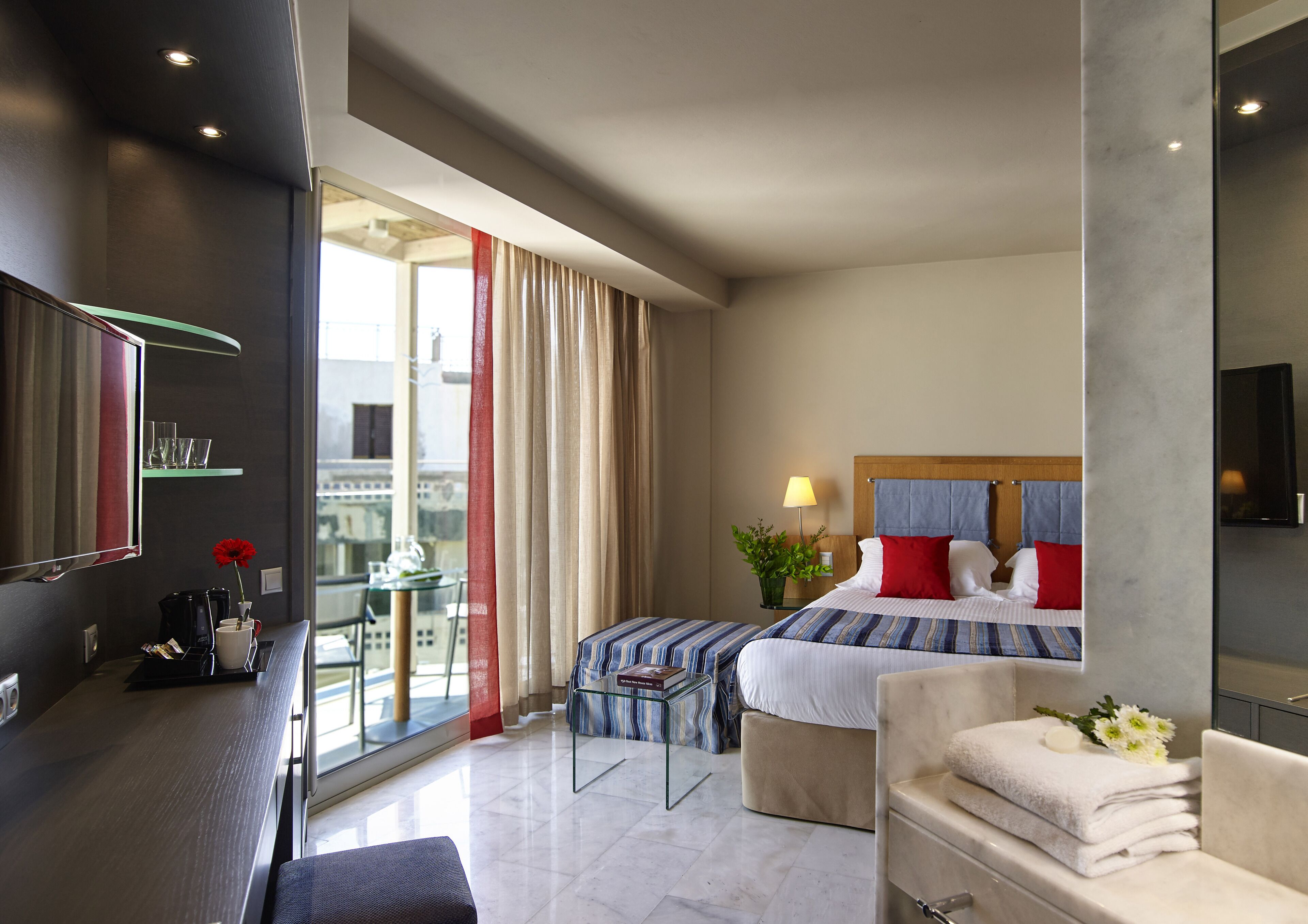 Minibar, in-room safe, blackout drapes, soundproofing