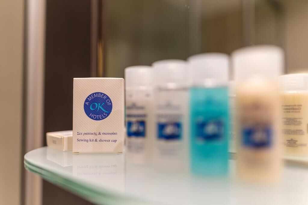 free toiletries, hair dryer, bathrobes, slippers