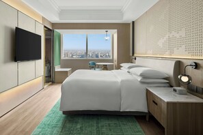 Down duvets, minibar, in-room safe, desk - Suzhou Marriott Hotel (Suzhou)