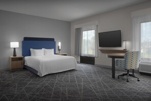 In-room safe, desk, iron/ironing board, free cribs/infant beds