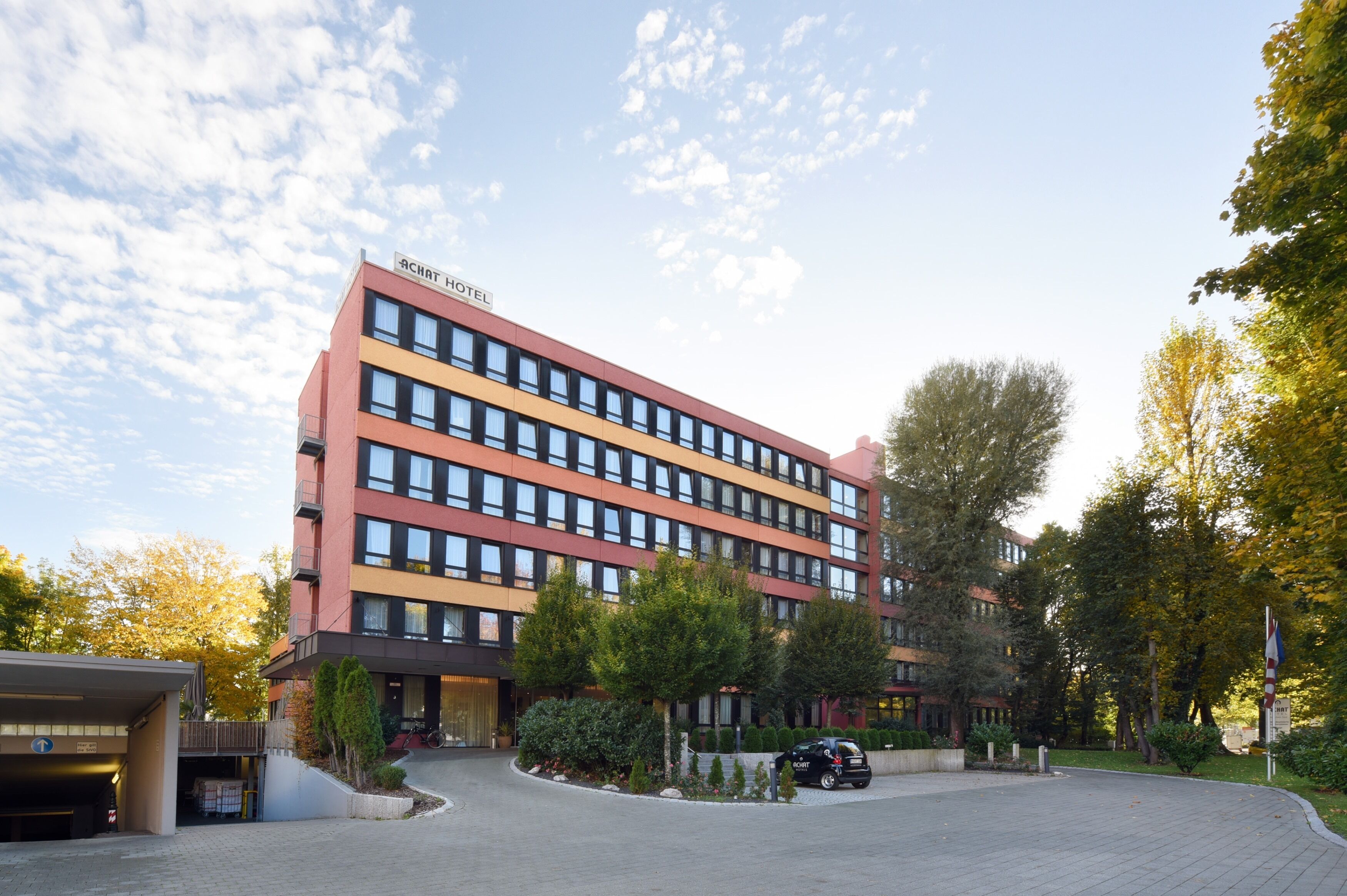 Fassade der Unterkunft