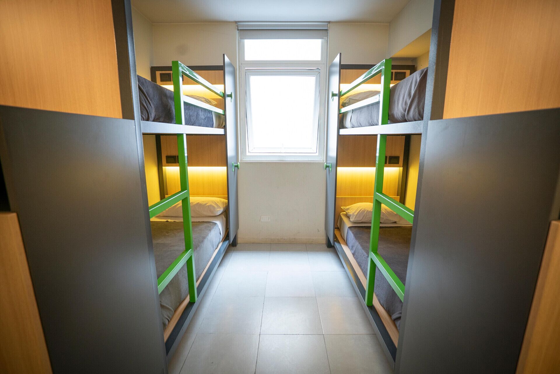 Pillow-top beds, blackout curtains, soundproofing, free WiFi